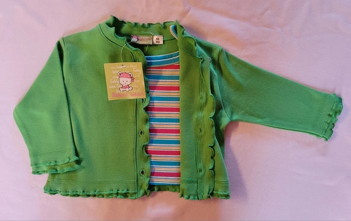Cardigan/ gilet fille - photo numéro 3