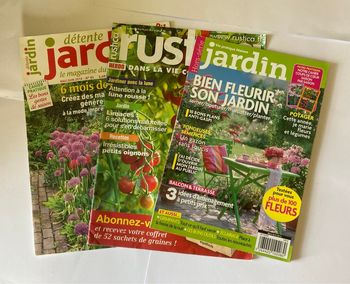 Lot 3 magazines de jardinage