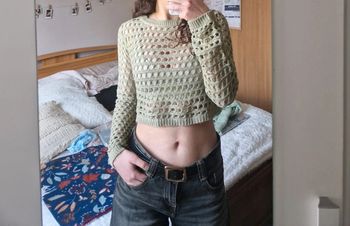 Pull ajouré Stradivarius taille S
