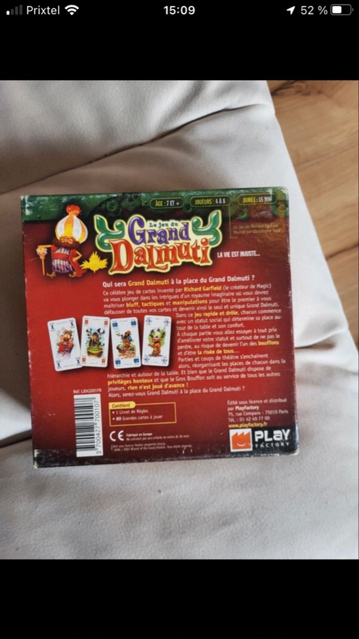 Grand Dalmuti - photo numéro 2