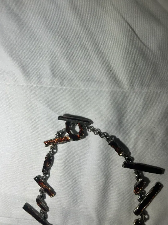 Collier vintage en pierre - photo numéro 3