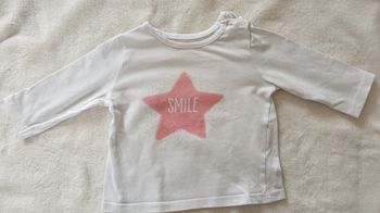 Tee-shirt manches longues 6 mois