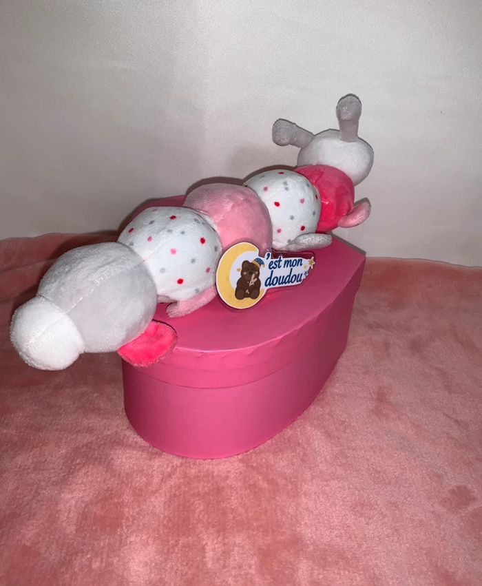 OB15 doudou chenille okaidi - photo numéro 2