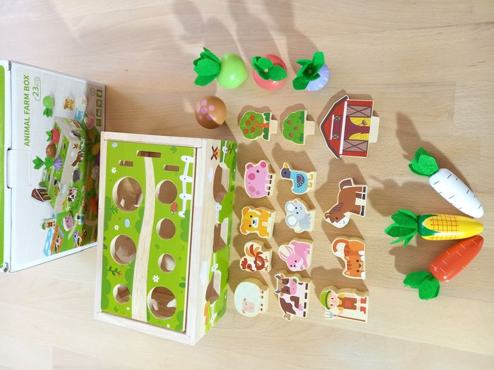 🐷 Jeu d'éveil et formes à encaster - photo numéro 3