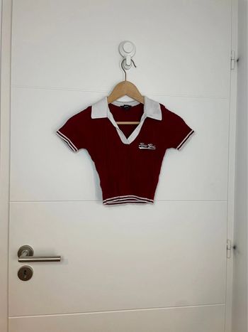 Polo bordeaux Jennyfer