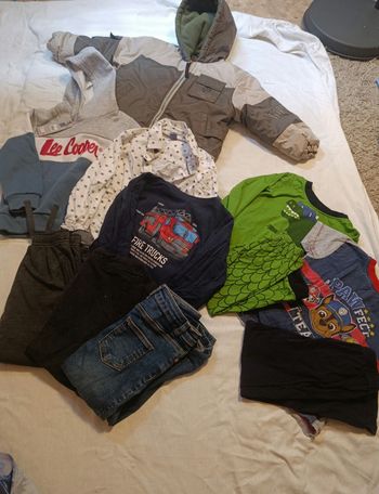 Lot vêtements garçon