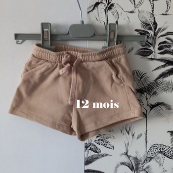 Short beige Kiabi 12 mois