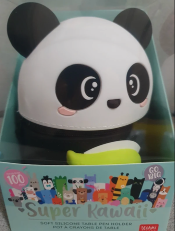 Legami Neuf - Panda Super Kawaii - Pot à Crayons de Table