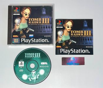Tomb Raider III - Jeu PS1 Version Française Sony