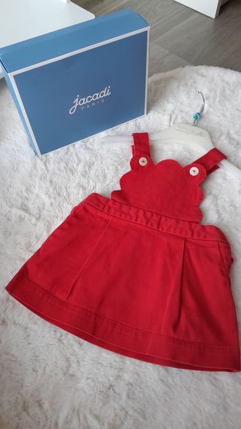 Robe rouge Jacadi 18 mois