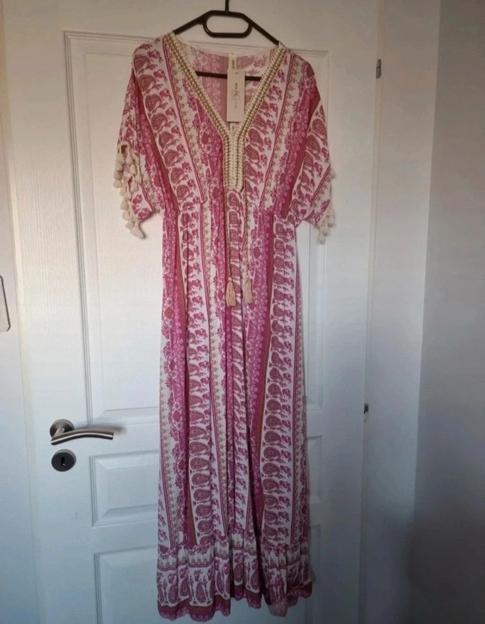 Robe bohème grande taille, new collection  neuve