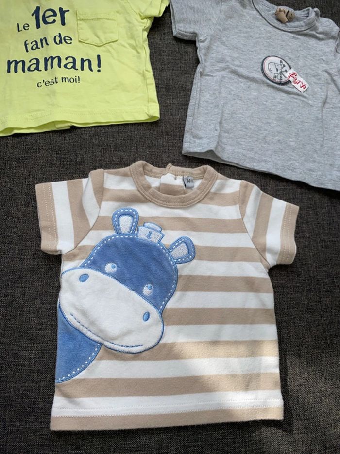 Lots tee shirt 1 mois - photo numéro 2