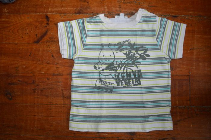 Tee shirt manches courtes Kimbaloo 2 ans