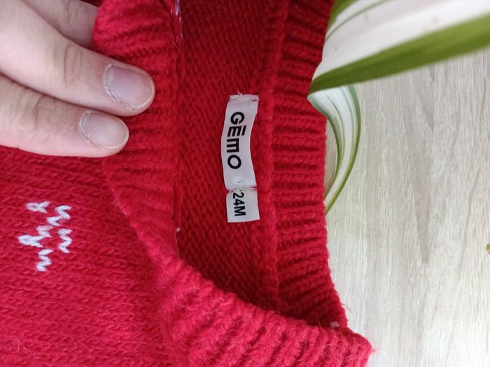 Pull de noel gemo 24 mois - photo numéro 2