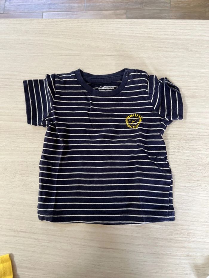 Lot 5 t-shirts Verbaudet 3 mois - photo numéro 4