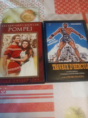 2 DVD avec Steve Reeves 