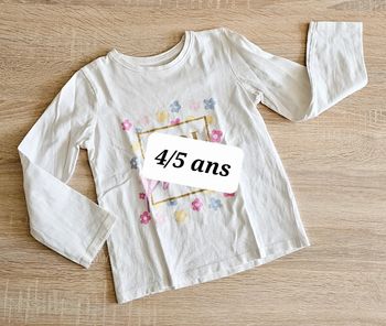 T-shirt longues manches filles