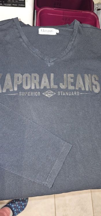 Tee shirt manches longues taille M kaporal