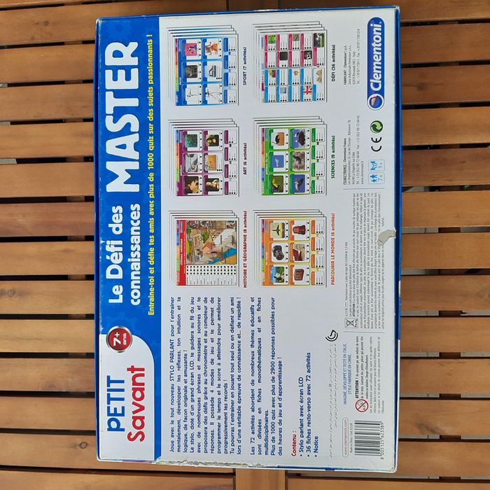 Jeu éducatif Petit Savant Master – Défi des connaissances Clementoni - photo numéro 2