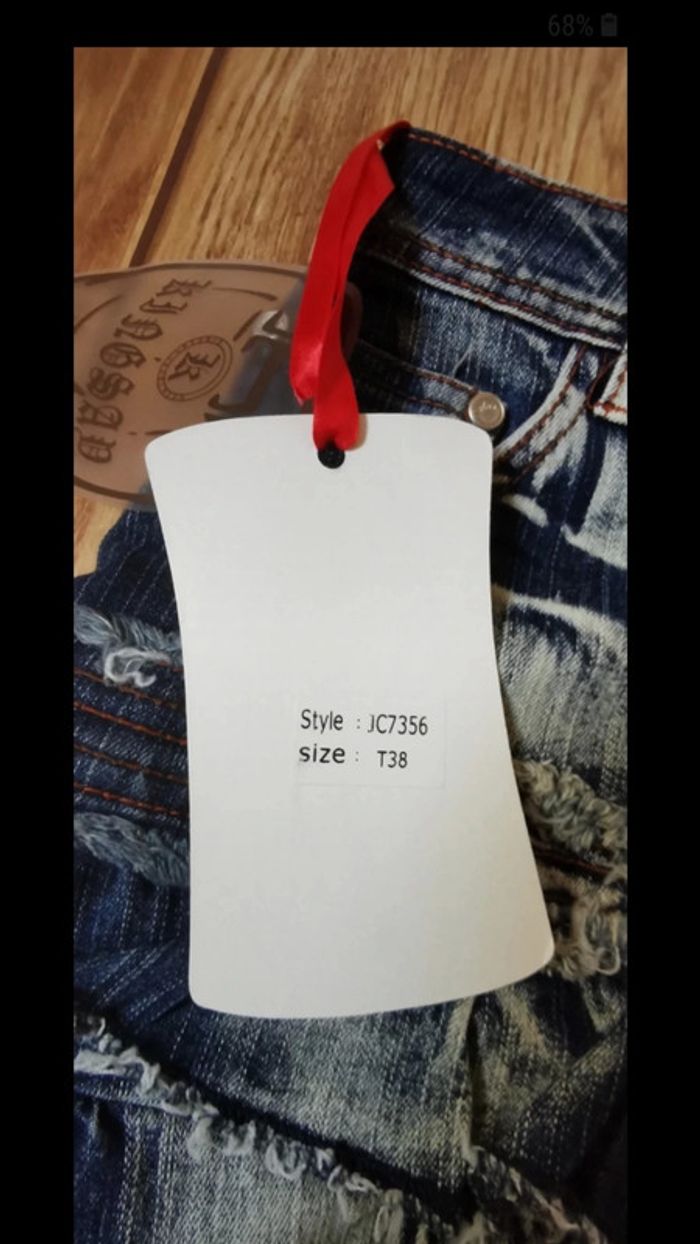 Jupe en jeans - photo numéro 2