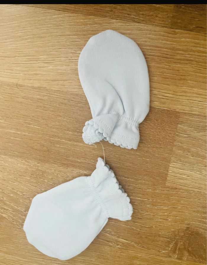 Moufles de naissance jacadi