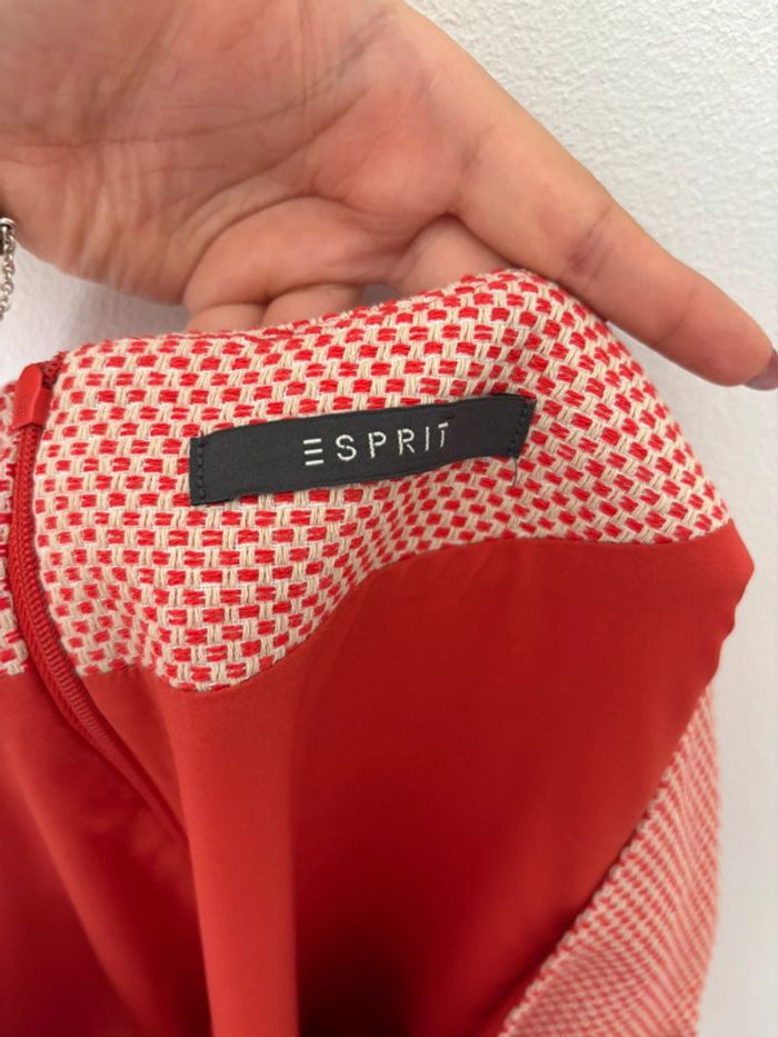 🌺Robe droite rouge et blanche vintage Taille XXL/44🌺 - photo numéro 9