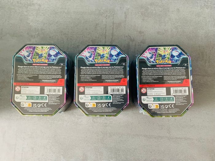 Lot de 3 pokebox scellé légendes azur - photo numéro 2