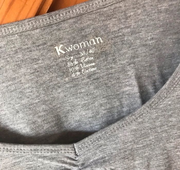 Tee shirt gris - photo numéro 2