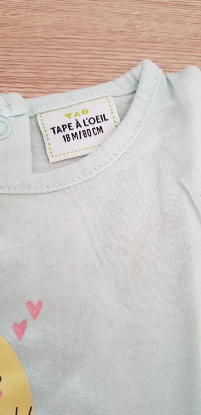 Lot de 4 tee-shirts MC bébé fille - photo numéro 7