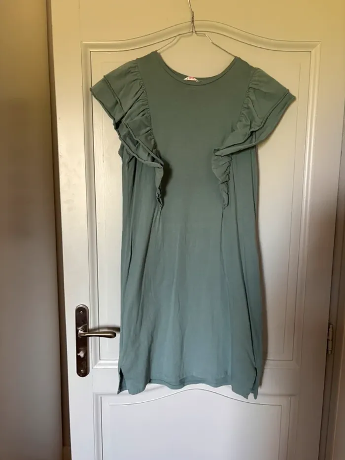 Robe camaïeu vert d’eau taille L