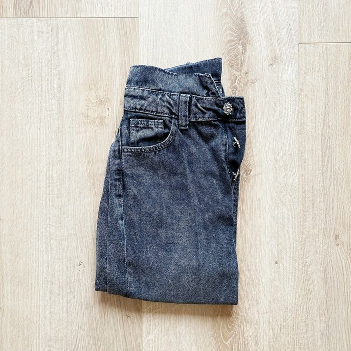 Primark Cares Denim Co Slim Jeans Noir Regular Femme Exclusive Collection Woman (Taille 34)