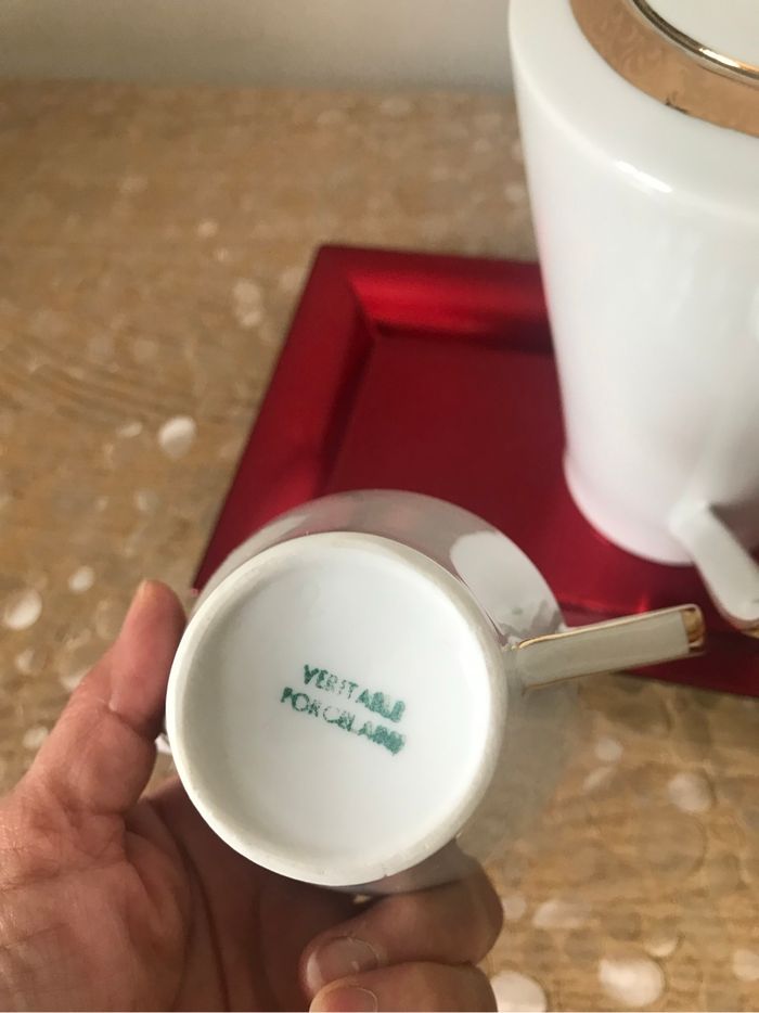 Service à café  porcelaine  de Limoge - photo numéro 8