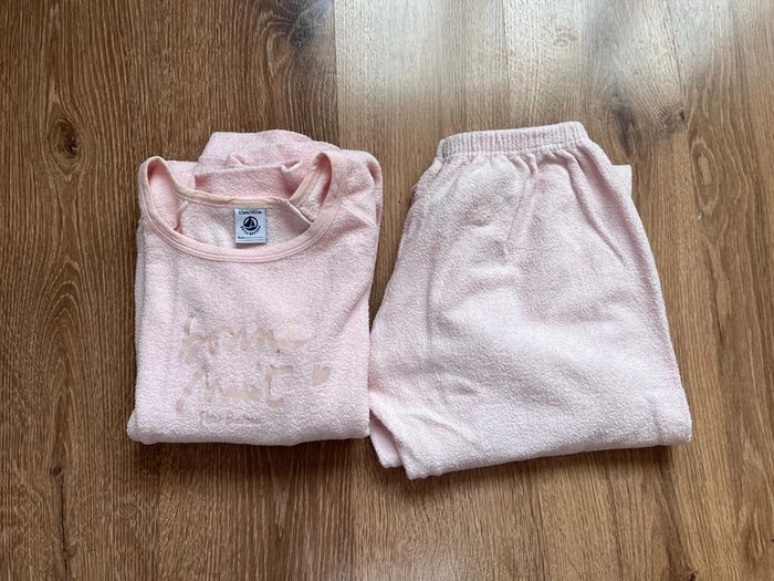 Pyjama chaud fille Petit Bateau 12 ans