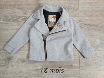 Veste zippée garçon 18 mois IKKS