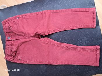 Pantalon bordeaux
