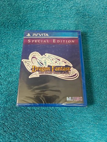 PsVita Dragon fantasy the black tome of ice LRG