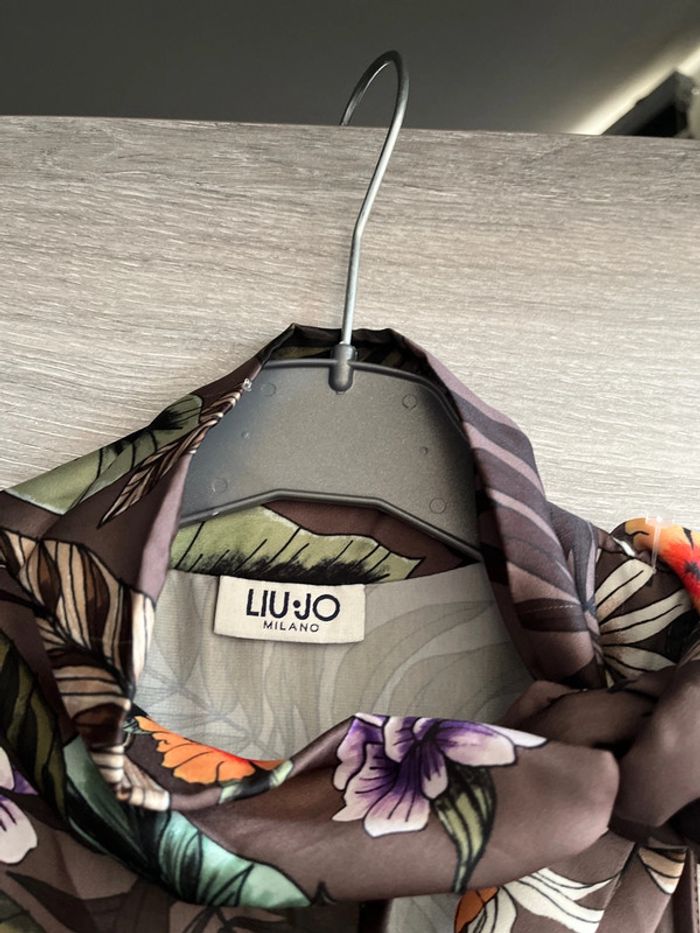 Superbe robe vintage Liu Jo à nouer dans le cou - photo numéro 3