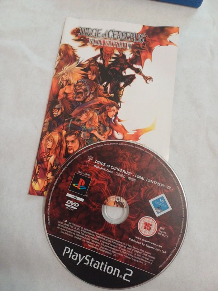 Dirge of Cerberus - Final Fantasy VII - Playstation 2 (PS2) - photo numéro 4