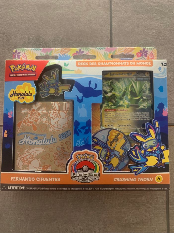 Pokémon Deck Championnats du Monde Honolulu 2024 VF