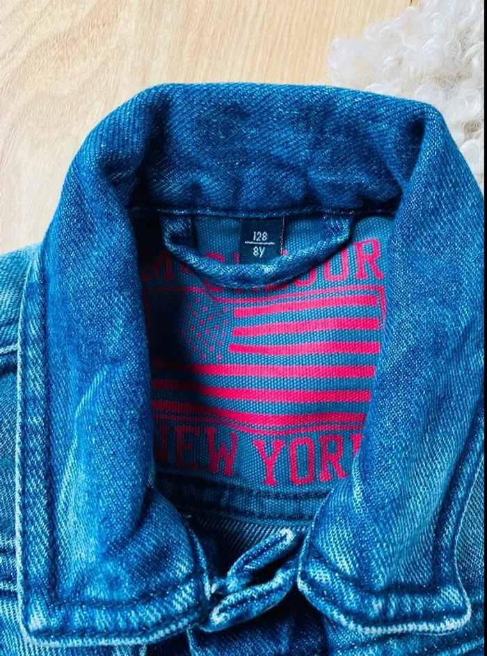 Veste en jean 8 ans - photo numéro 4