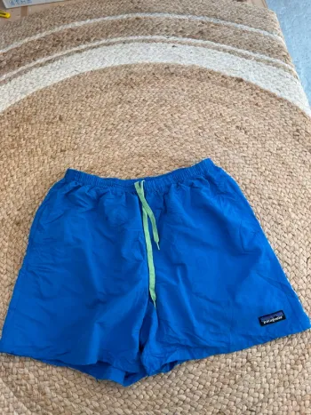 Short de Bain Patagonia Bleu Homme M | Très Bon État | Confort & Durabilité | BS1997