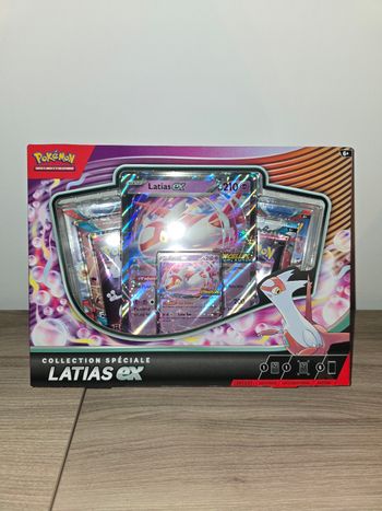 Coffret carte pokemon latias ex