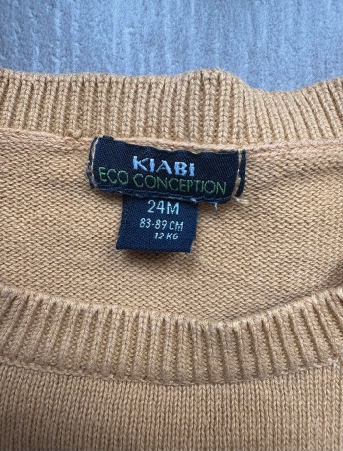 Pull jaune tigre - photo numéro 2