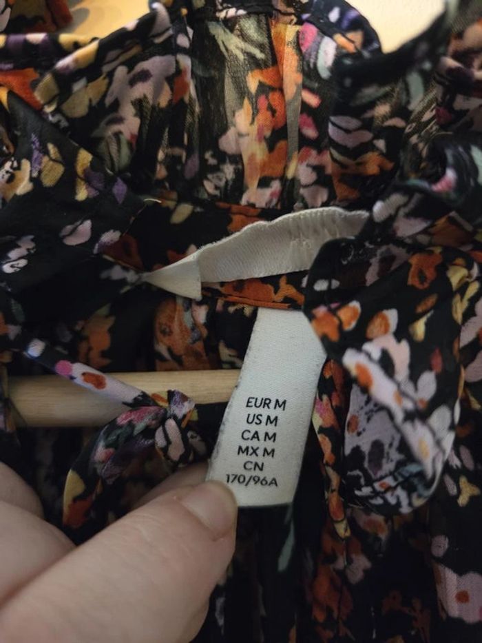 blouse H&m multicolore taille M - photo numéro 6