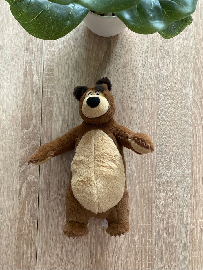 Peluche Masha & Michka