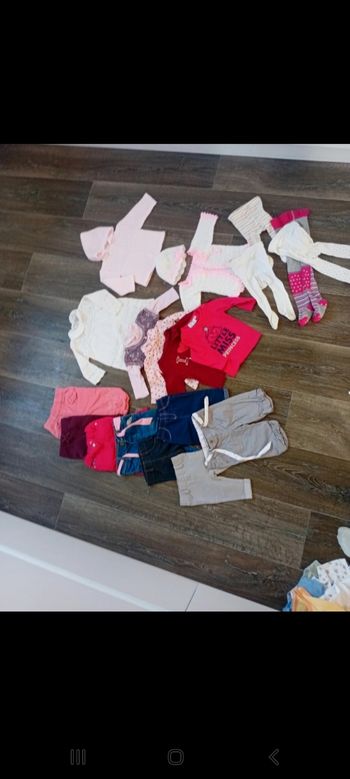 Lot de vet bébé fille 3 mois (20 pièces)