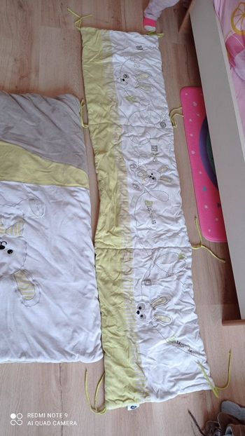 Tour de lit + couverture