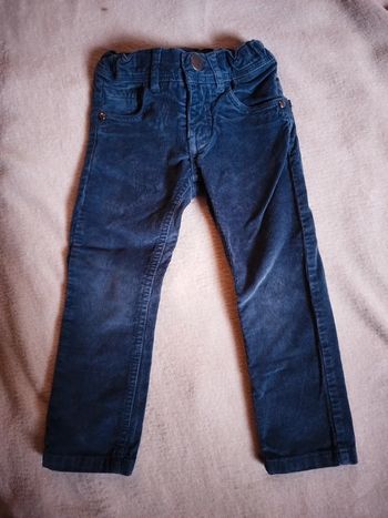 Pantalon bleu marine JBC taille 2 ans