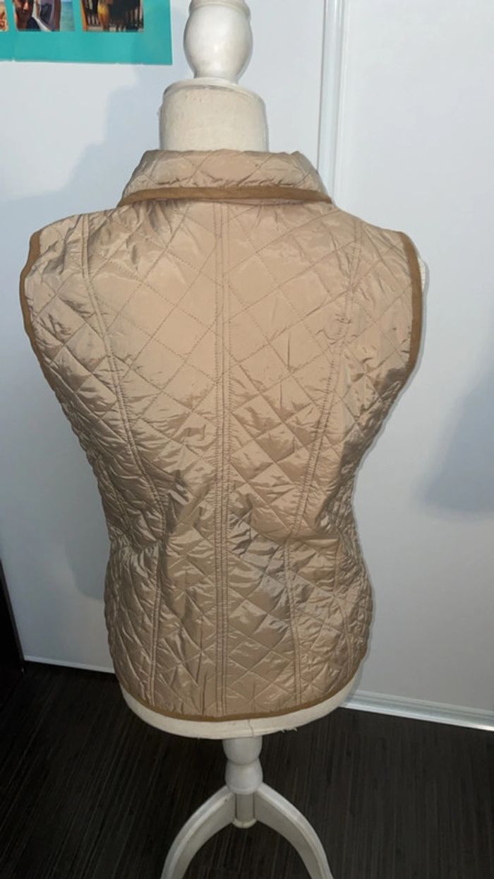 Veste sans manches SMF camel neuve (taille S) - photo numéro 3