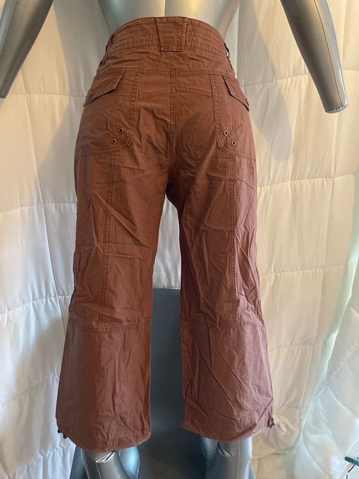 Autre pantalon Clara Vitti marron taille 44 - photo numéro 3